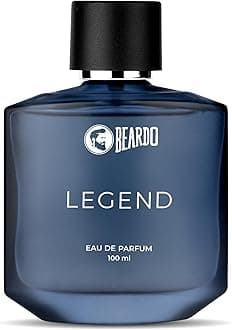 Beardo LEGEND Perfume For Men 100ml, Eau De Parfum, Intense Fresh Musky Woody, Strong Long Lasting Liquid Perfume | Valentines day gift for husband | Gift for boyfriend | Gift for Men