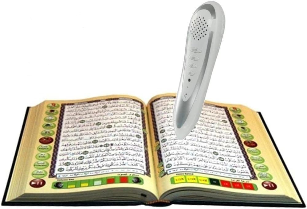 Digital Pen Reader with Tajweed Quran (Othmani Script) (Medium size14x19)