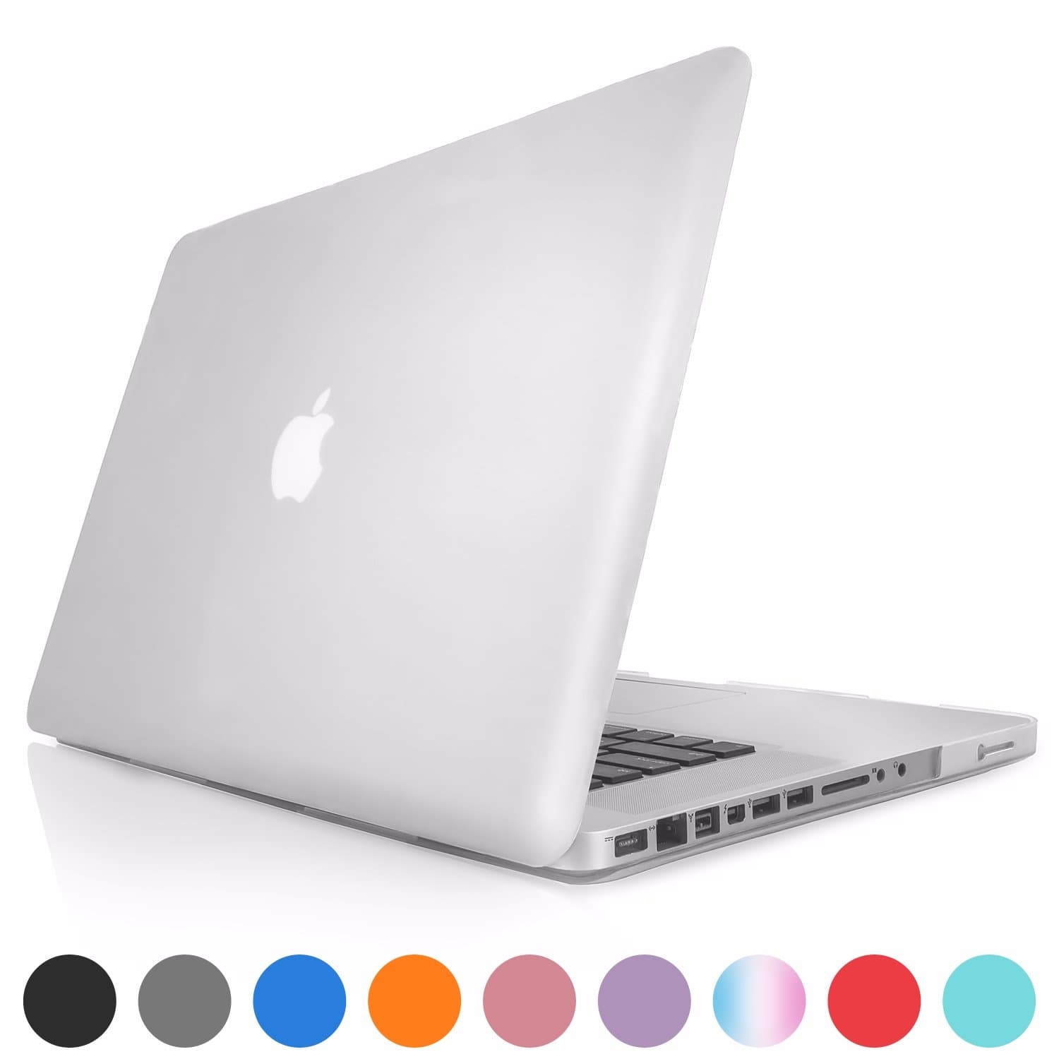 Mobility Durable Case Cover For MacBook - Soft-Touch Plastic Shell Fits MacBook Pro 15.4" with Retina Display - Model A1398 - Clear