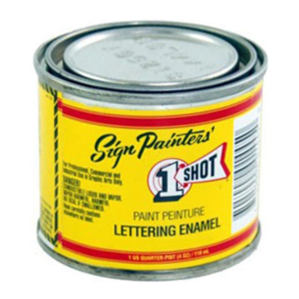 One Shot Polar White Quarter Pint