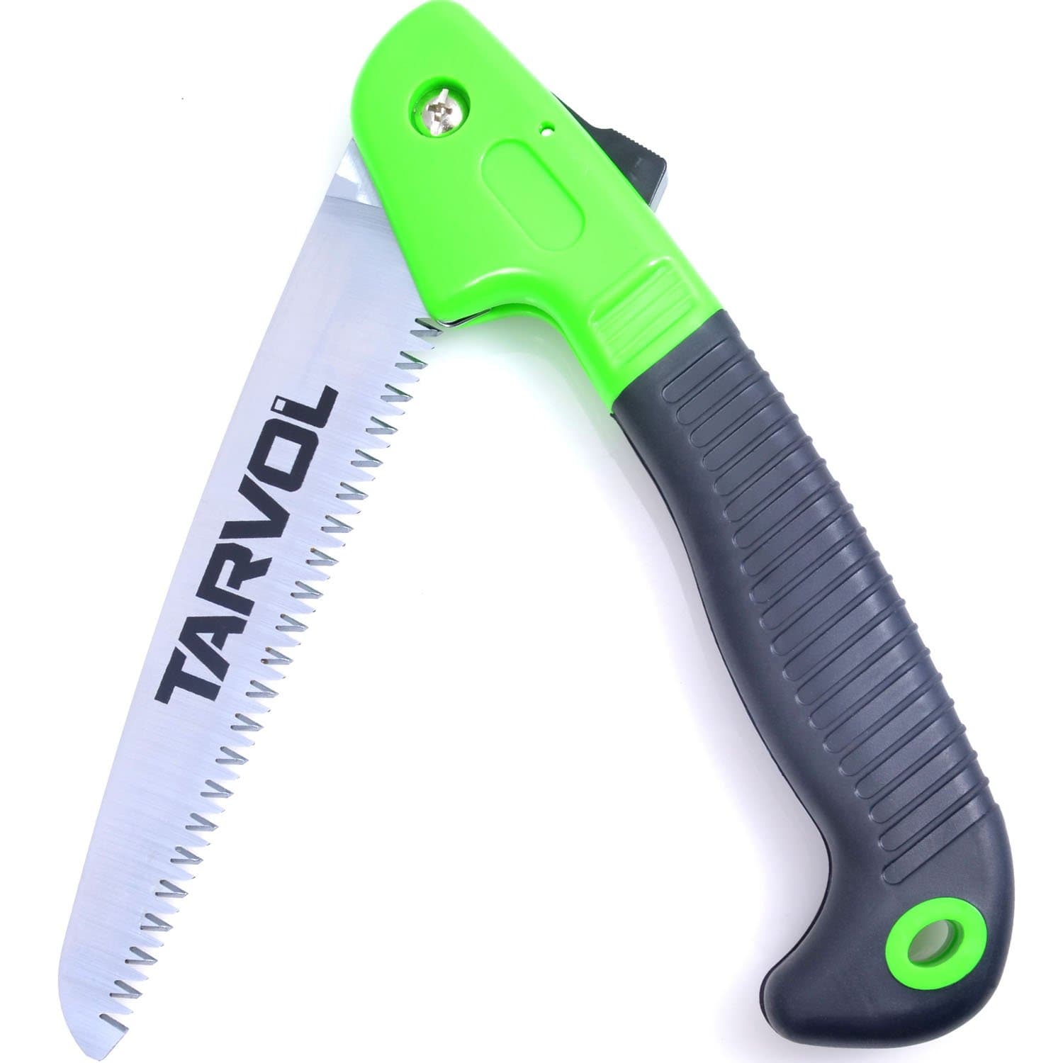 Folding Hand Saw (Razor Sharp 7" Blade) Foldable Compact Hand Held Design Jab Saw- Perfect for Pruning, Trimming, Sawing, Camping, Hiking, Hunting & Cutting Wood, Drywall, Bone, & More!