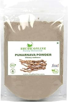 Shudh Online Punarnava root powder, Boerhavia Diffusa (500 grams) - Urinary Wellness, Kidney Rejuvenation, Good Gut Health and Healthy Appetite
