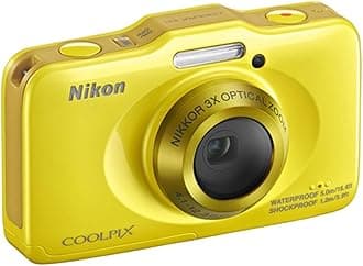 Nikon COOLPIX S31 10.1 MP Waterproof Digital Camera with 720p HD Video (Yellow) (OLD MODEL)