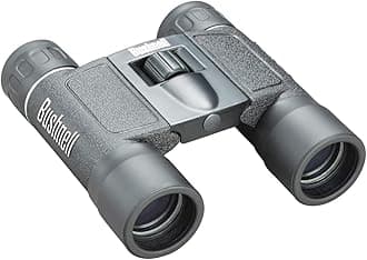 Powerview - 10x25 - Black - Porro Prism - Compact Binocular - Bird Watching - Sightseeing - Travelling - Wildlife - Outdoor - Multi-Coated - 132516