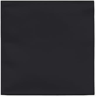 Jacob Alexander Men's Pocket Square Solid Color Handkerchief