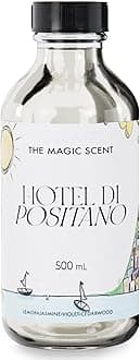 The Magic Scent "Hotel Di Positano" Hotel Scent Diffuser Oil - Cold-Air & Ultrasonic Fragrance Oil for Diffuser Inspired by Amalfi Coast, Italy - Essential Oils for Diffusers Aromatherapy (500 ml)