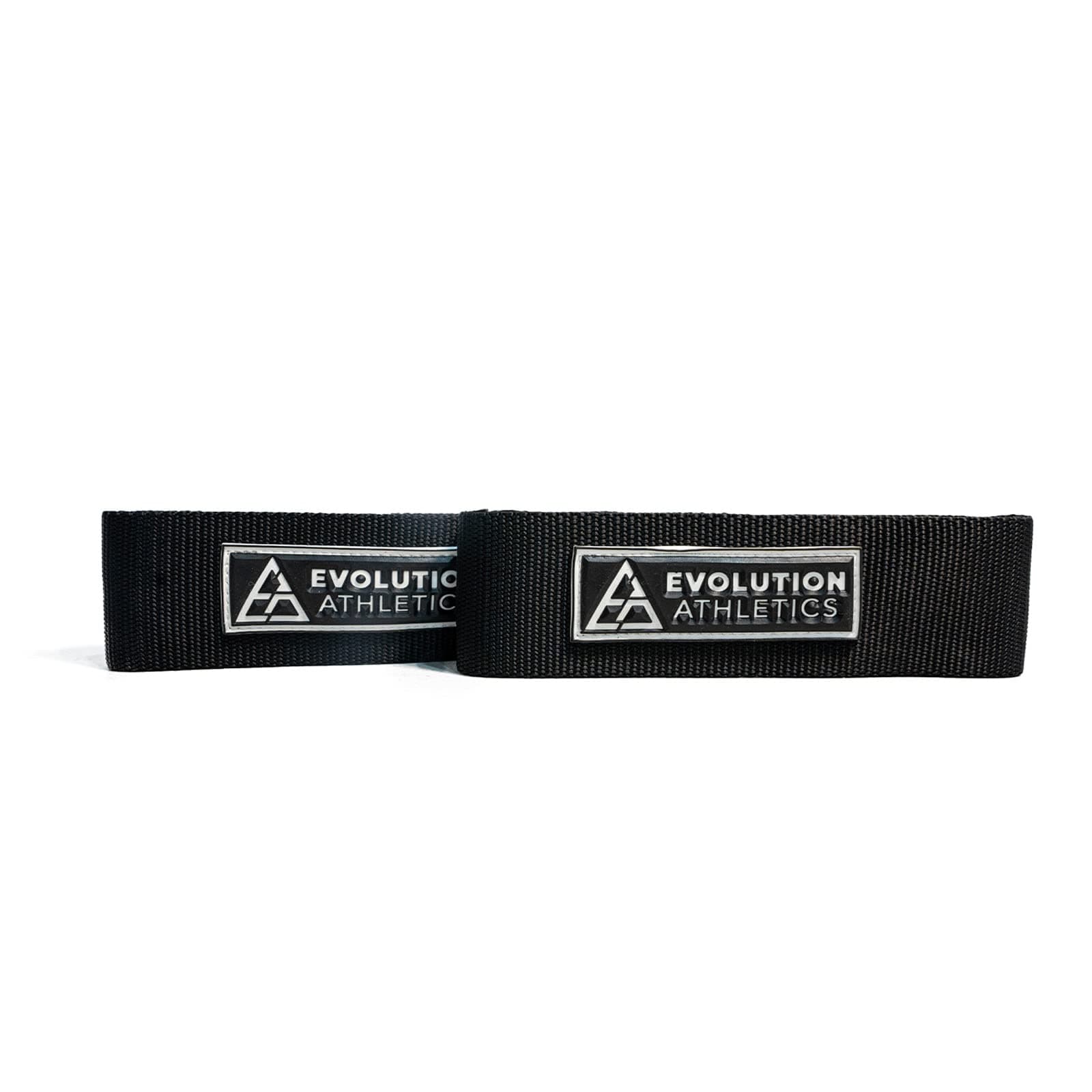 EA EVOLUTION ATHLETICSExtreme Lifting Straps for Strong, Secure Weightlifting, Powerlifting, Strength Training Grip, Heavy-Duty Material for Durability, 24.75" L x 1.5" W, Black, One Pair