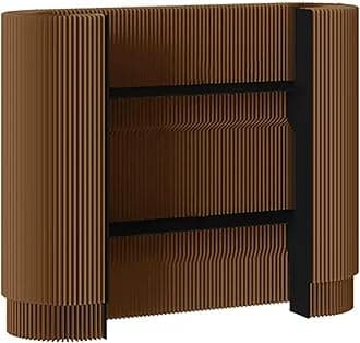 Reception Desk Counter Desks for Checkout & Retail, Modern Office Computer Front Desk, Small Cashier Retail Counter Table, for Office Boutique Spa Lobby Salon Hotel (Brown)