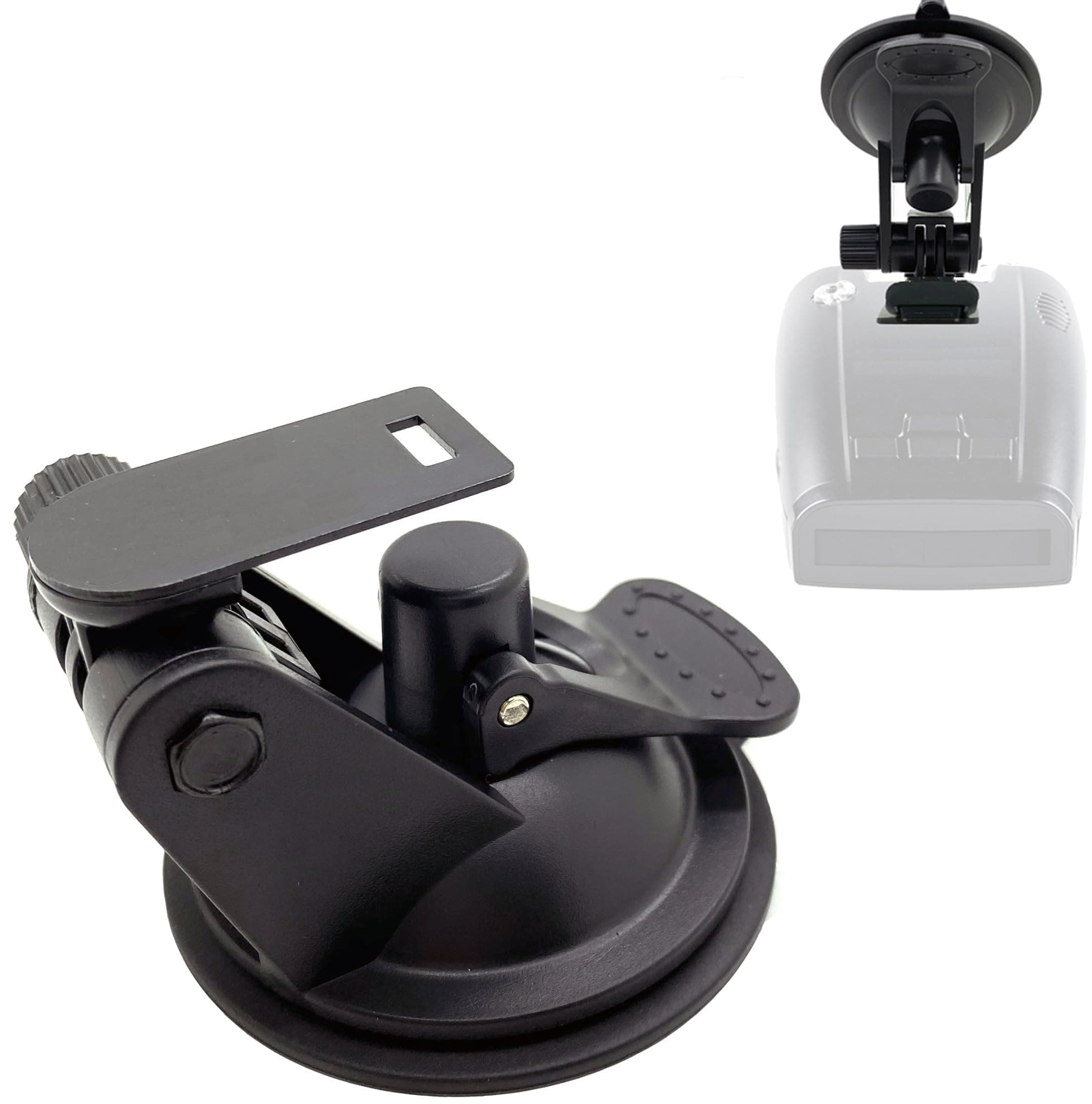 Super Suction Radar Detector Windshield Suction Cup Mount for Cobra Radar Detector iRadar ESD SPX RAD 480i 450 380 7800BT Radar