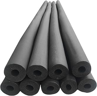 Water Pipe Insulation, Self Sealing Foam Rubber Pipe Wrap, ID 25-108mm Thickened Insulation Tube For Plumbing, Air Conditioning Ducts, Fitness Grip Support (Size : 89mm*20mm)