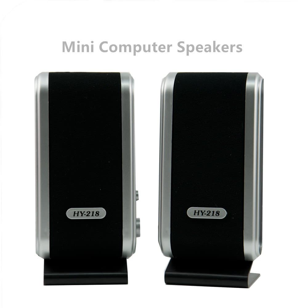 USB Power Multimedia Stereo Wired Computer Speakers Stereo 3.5mm Jack for Desktop PC Laptop