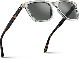 CARFIARetro Square Mens Sunglasses Polarised Eyewear 100% UV Protection for Driving Travel