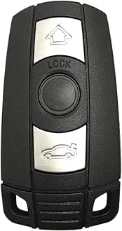 Replacement Key Fob Cover Case fits for BMW 1 3 5 Series X1 X3 X5 E90 E92 E93 F10 Keyless Entry Key Fob Shell