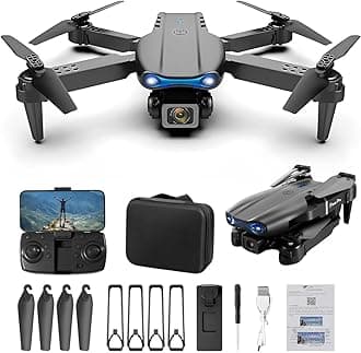 Drone with 4k Camera Foldable 1080P HD Drone with FPV Live Video, Gestures Selfie, Altitude Hold, One Key Take Off/Landing, 3D Series Flips, Headless Mode item For Kids And Adults