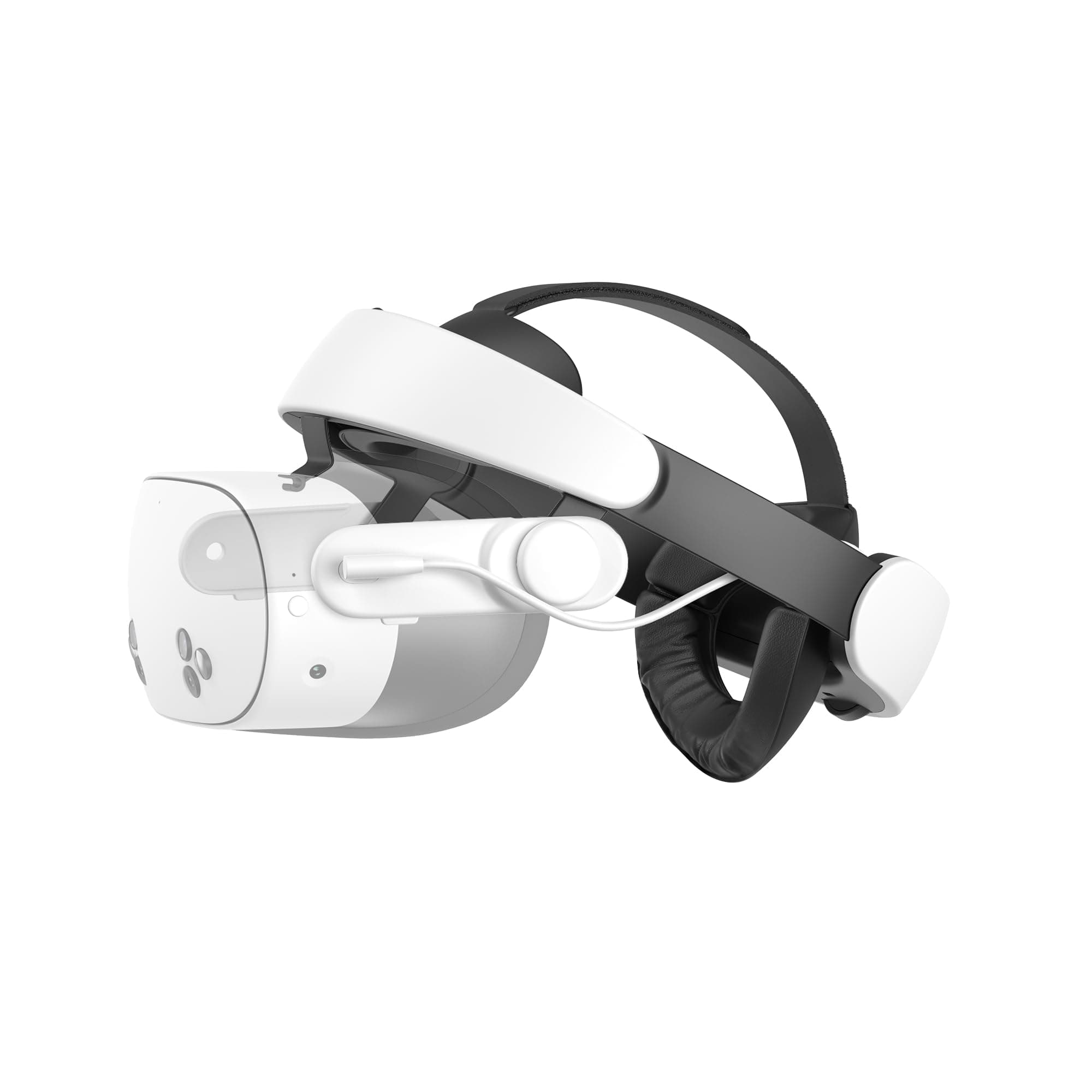 H4 Boost Comfort Battery Head Strap Accessories for Meta/Oculus Quest 3/Quest 3s, Dual Fast Charge The VR Headset and Battery Strap in 2.5h, Halo Head Strap Reduce Facial Pressure