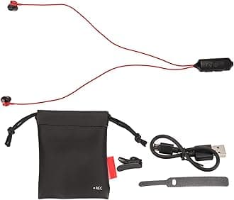 Vbestlife Phone Call Recorder Earphone, Bluetooth 5.0 Phone Headset Voice Record Mobile Phone Call, Voice Prompts, Power Display, Magnetic Adsorption