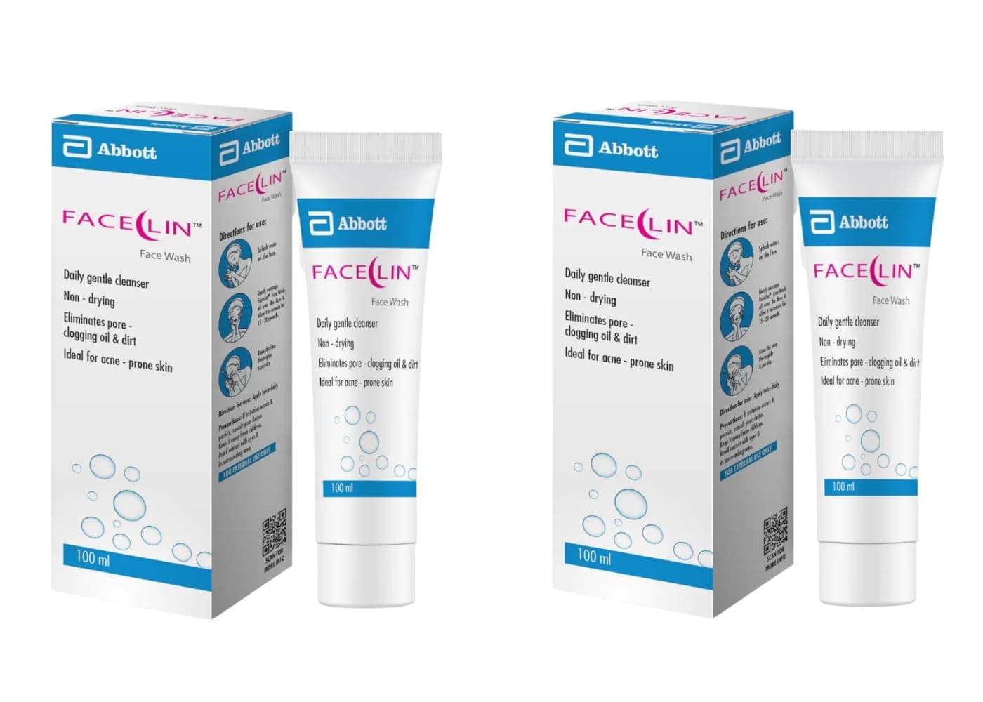 Faceclin Face Wash 100ml Pack of 2