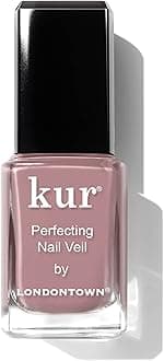 - LONDONTOWN Nail Veil Enhancing Nail Care - Nail Protectant, Nail Strengthener, Natural Tint, Vegan and Cruelty-Free, Chip-Resistant