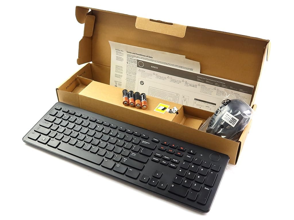 Dell KM632 Wireless Keyboard and Mouse (8VXG2)