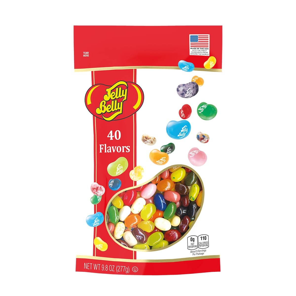 Jelly Belly Jelly Beans, Assorted Flavors, 9.8-oz