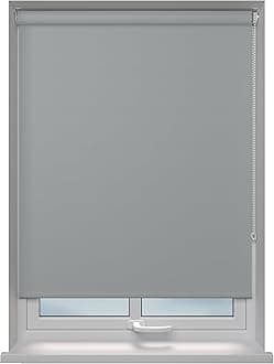 Roller blinds Thermal Blackout Roller blind - Trimmable UV Protection Child Safe Home Office Window Blinds Room Darkening Shades Light Grey Blind 150cm wide x 210cm drop