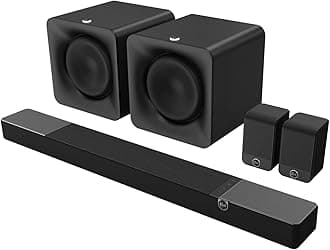 Klipsch FLEXUS-200-SOUNDBAR 3.1.2 Sound System Soundbar with 2 FLEXUS-10-SUB 10" Driver Quick Wireless Connect Subwoofers and Flexus-Surround 3" Full Range Driver Speakers (2024)