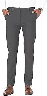 The Pant ProjectLuxury PV Lycra Stretchable Formal Pants for Men | Stylish Slim Fit Men's Wear Trousers for Office or Party | Mens Fashion Dress Trouser Pant