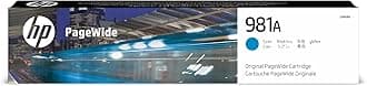 HP 981 PageWide Cartridge - Cyan (Standard)