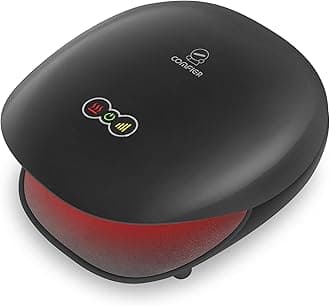 COMFIER Wireless Hand Massager with Heat -3 Levels Compression & Heating,Rechargeable Hand Massager Machine for Carpal Tunnel,Ideal Gifts for Women (Black)