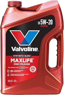 Valvoline 782253 MaxLife SAE 5W-20 High Mileage Motor Oil - 5 Quart by Valvoline