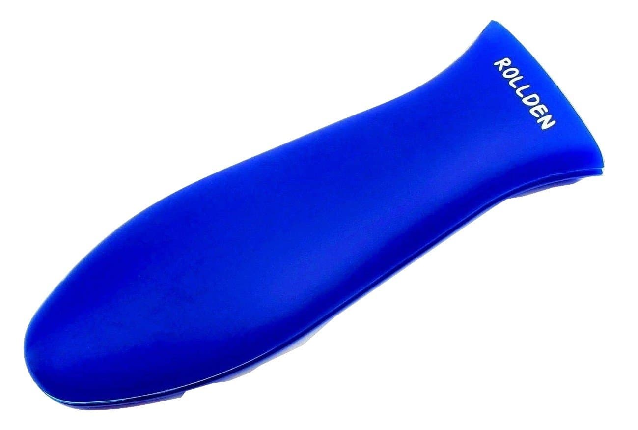 #1 Premium Silicone Hot Handle Holder, Blue,