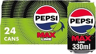 Max Lime No Sugar Cola Cans 24 x 330ml