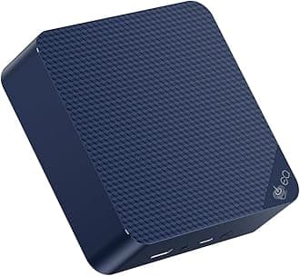 Beelink EQ14 Mini PC with Processor N150,16G DDR4 500G SSD Mini Desktop Computer, WiFi6, BT5.2 Dual HDMI, Dual LAN 2.5G Ports W11 Home Mini Computer