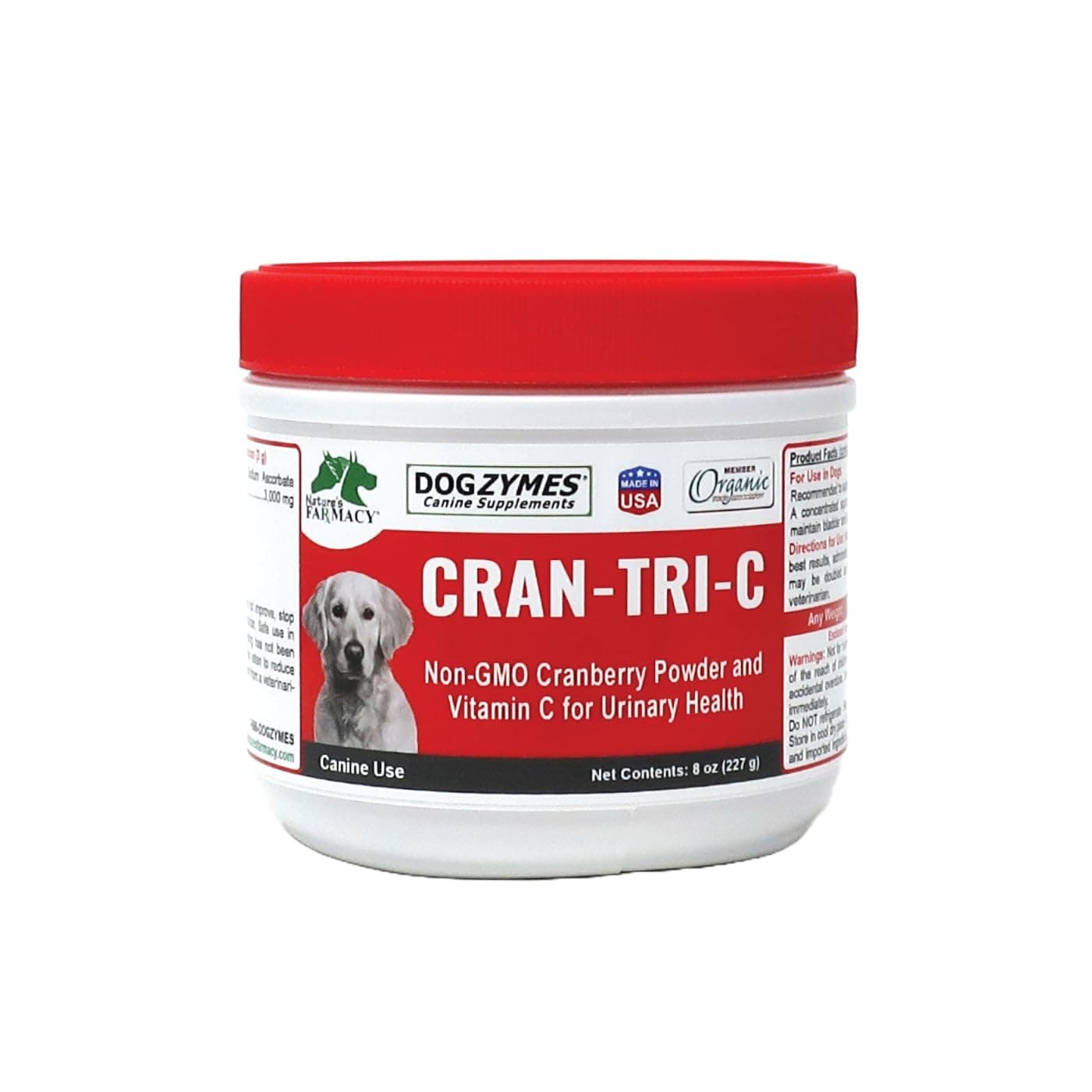 Cran Tri C Urinary Tract Support, Vitamin C Blend, 1418mg per Teaspoon (8 Ounce)