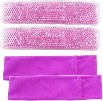 Postpartum Ice Pack, Hot and Cold Pads for Postpartum Essentials, 3 Count Gel Cooling Pad, Fast Pain Relief Convenient for Postpartum Recovery Helps Reduce Swelling (Purple)