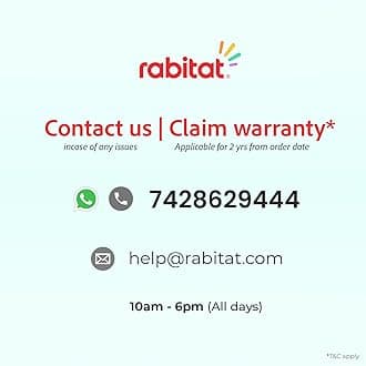 rabitat Lunchmate Mini Stainless Steel Lunch Box with Spoon | Airtight | Leakproof Snack Box/Tiffin Box for Kids/Toddlers/Infants to School/Picnic - 500 ML