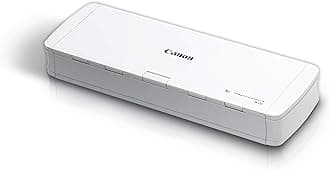 Canon imageFORMULA R10 - Portable Document Scanner, USB Powered, Duplex Scanning, Document Feeder, Easy Setup, Convenient, Perfect for Mobile Users