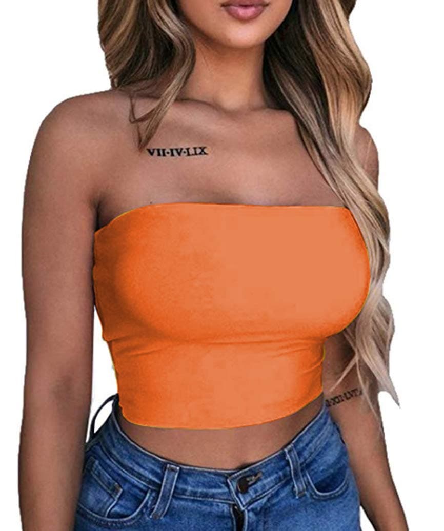 Women's All-Match Spaghetti Strap Crop Top