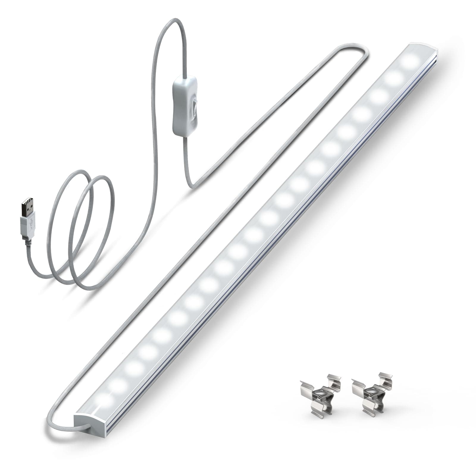 YOOPAI 3D Printer Enclosure LED Light, LED Lights Strip USB LED Light Bar Enhanced 3D Printing Lighting