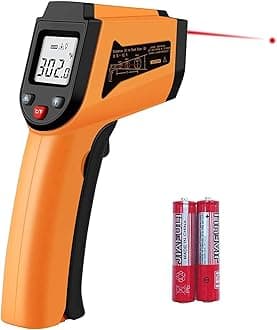 Kitchen Infrared Thermometer, -50°C to 400°C(-58°F to 752°F) Digital Laser Infrared Thermometer Gun