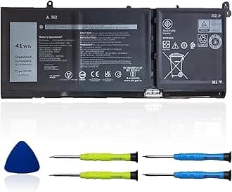 41Wh G91J0 Battery Replacement for Dell Latitude 3320 3330 3420 3520 Inspiron 3510 3511 3515 3525 3530 5310 5410 5418 5510 5515 5518 14 Plus 7420 7415 2-in-1 Vostro 5620 5625 V6W33 TN70C 11.25V