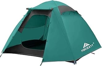 Forceatt Camping Tent 2/3/4 Person, Professional Waterproof & Windproof Lightweight Backpacking Tent Suitable for Outdoor,Hiking,Glamping, Mountaineering and Travel