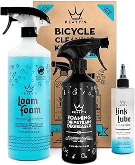 Peaty's Bicycle Cleaning Kit - Wash, Degrease, and Lubricate, Clear, 55.00 Fl Oz (Pack of 1)