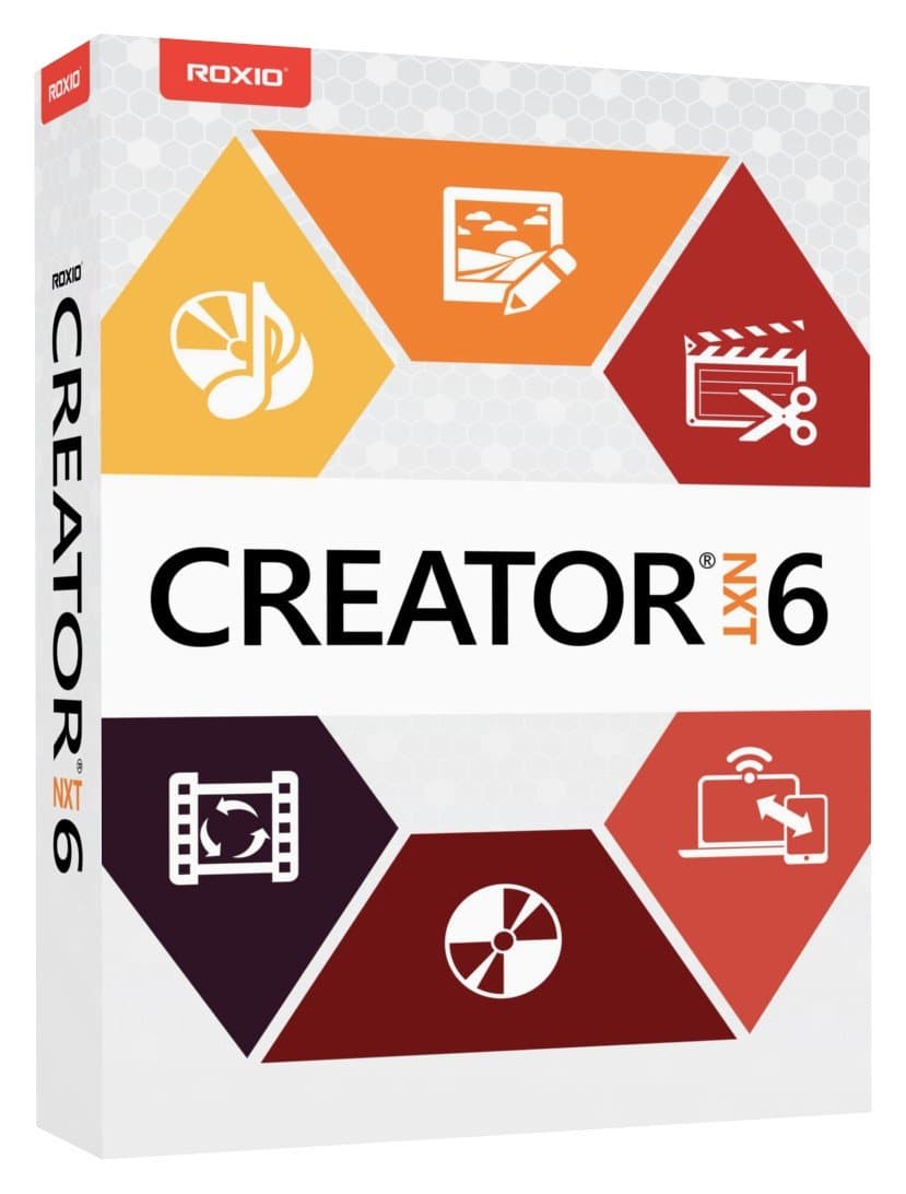 Roxio Creator NXT 6 Complete CD/DVD Burning and Creativity Suite for PC (Old Version)