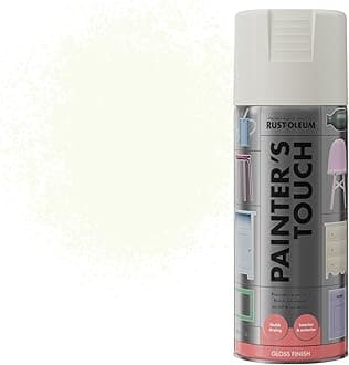 400ml Painter's Touch Spray Paint - Antique White Gloss