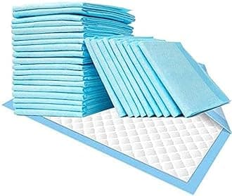 Disposable Underpads Incontinence Bed Pads 24"X36" Disposable Changing Pads Ultra Absorbent Waterproof Incontinence Furniture Protection (24 x 36 inch 50 Count)
