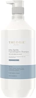 PURE Ultra Gentle Hypoallergenic Shampoo – Plant-Based & Vegan – Fragrance Free – Designed for Delicate Scalps – Pump Bottle – 27 fl oz (1 Pack)
