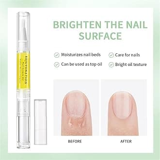 Rejuvenation Nail Growth Oil,Brother Cosmetics Nail Growth Oil,Nail Oil For Growth And Strength Rejuvenation,Nail Strengthener Nail Growth Serum for Moisturize Strengthen Brighten Nails (3 Pcs)