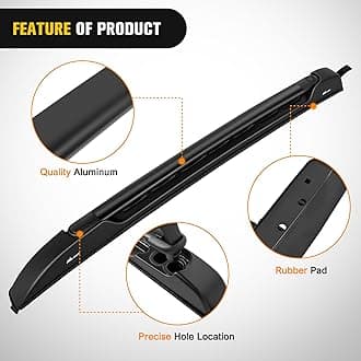 Nilight Roof Rack Cross Bars Fit for Toyota Tacoma Double Cab 2005 06 07 08 09 10 11 12 13 14 15 16 17 18 19 20 21 2022 2023 Aluminum Car Crossbars for Cargo Carrier Luggage Bike Kayak Tent Snowboard