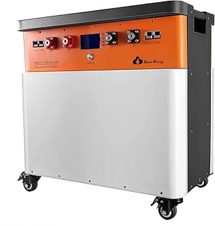 48V 180Ah 9.216Kwh Portability LiFePO4 Battery 10 Year Lifetime Perfect for Monitor RV, Solar, Energy Storage, Overland, Off-Grid…